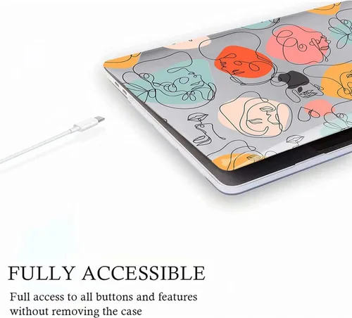 Miniatura 5 de Fancity Funda compatible con MacBook Pro de 13 pulgadas con Touch Bar versión 2022-2016, chip M2 M1 A2338/A2289/A2251/A2159/A1989/A1706, carcasa
