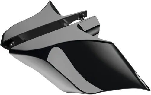 Miniatura 33 de Advanblack Barracuda - Cubiertas laterales estiradas plateadas (brillantes), paneles extendidos para Harley Touring Street Glide Road Glide Electra