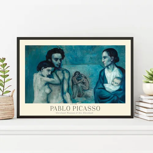 Miniatura 18 de Póster de Pablo Picasso, impresiones de Pablo Picasso, póster de exposición de galería de museo, pinturas de Pablo Picasso, obras de arte de Pablo