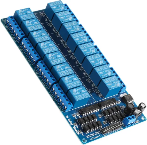Miniatura 5 de SainSmart Placa de módulo de relé de 16 canales de 12 V para Arduino DSP AVR PIC ARM