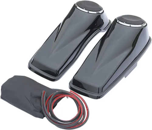 Miniatura 5 de TCMT 6.5" Tapa de altavoz para alforja de motocicleta. Compatible con Harley 2014-2024 Touring, Street Glide, Road King, Road Glide, Electra Glide