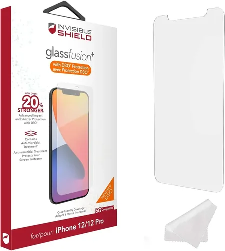 Miniatura 10 de ZAGG InvisibleShield 200106663 - Protector de pantalla para iPhone 12 Mini, protección contra impactos, resistente a rayones, huellas dactilares