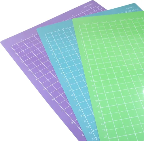 Miniatura 3 de Paquete de 3 alfombrillas de corte de 12 x 8.5 pulgadas para Cricut Joy Xtra, alfombrillas de corte adhesivas reutilizables para manualidades