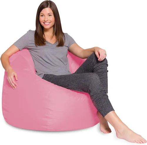Miniatura 11 de Silla Puff Grande y Cómoda: Sillones Puff Posh Grandes con Funda Extraíble para Niños, Adolescentes y Adultos - Muebles de Tela de Poliéster