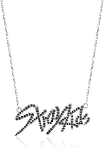 YANENG KPOP - Collar para niños con colgante de cristal chapado en oro blanco, joyería para fanáticos de la permanencia, regalos para mujeres, niñas