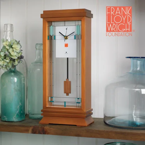Miniatura 2 de Bulova B1839 Wilits Frank Lloyd Wright - Reloj de repisa