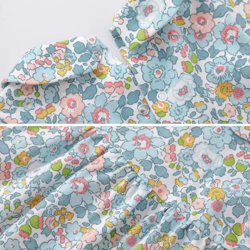 Miniatura 133 de pureborn Vestido de bebé niña 0-24 meses
