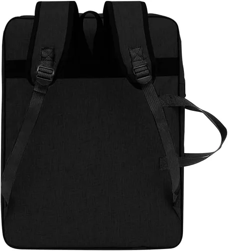 Miniatura 5 de PENINSULA LOVE Portafolio de arte 8K Bolsa de transporte impermeable para artistas, bolsa de mano portátil para artistas, bolsa de almacenamiento