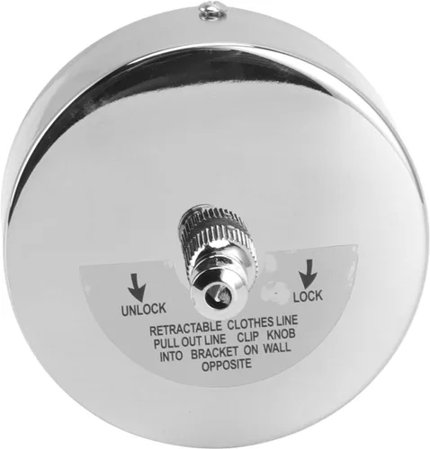 Miniatura 2 de mlida Tendedero de secado de ropa, largo, estable de acero inoxidable, buen rodamiento para uso en exteriores (2.8M)