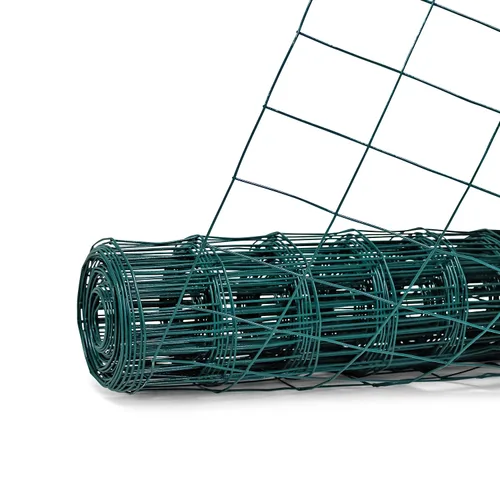 Miniatura 10 de Fencer Wire Tamaño de malla de alambre soldado con autógena recubierto de vinilo verde calibre 16 pulgadas x 3 pulgadas, negro, 2x25 pies