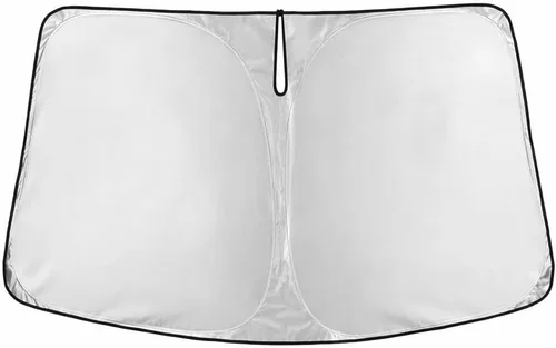 Miniatura 48 de EcoNour Parasol para parabrisas compatible con Hyundai Tucson 2016-2019 2020 2021, visera solar para parabrisas delantero y ventana, bloqueador