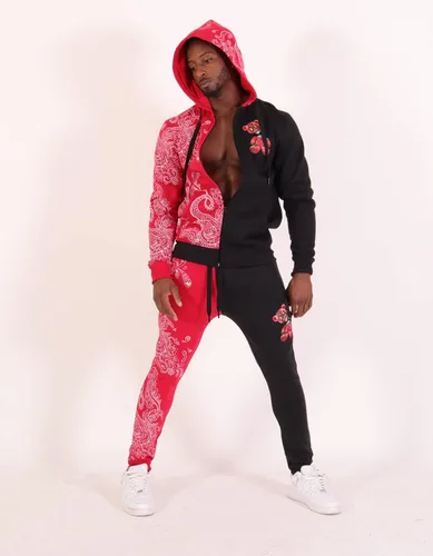 Miniatura 45 de SCREENSHOT Sudadera urbana de forro polar para hombre, diseño de dibujos animados de animación, parche bordado de gel