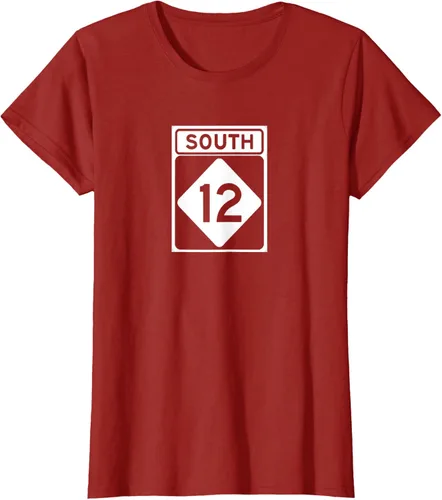 Miniatura 47 de Highway 12 South NC Outer Banks North Carolina Hwy - Camiseta, Negro, S