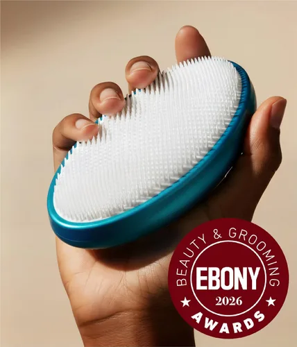Miniatura 2 de WIZKER - Cepillo exfoliante 2 en 1 para piel sensible, cerdas suaves y firmes, limpiador facial y corporal, impermeable, resistente al moho