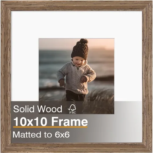 Miniatura 222 de KINLINK 3.5x5 Picture Frame, Ash Black Solid Wood Frame with Plexiglass for Table Top and Wall Mounting, Photo Frame for Horizontal or Vertical