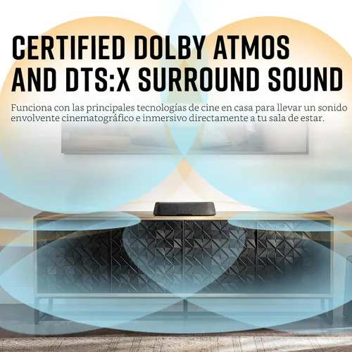 Miniatura 4 de Polk Audio MagniFi Mini AX barra de sonido para TV con subwoofer inalámbrico, certificado Dolby Atmos y DTS:X, las tecnologías VoiceAdjust y SDA