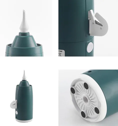 Miniatura 4 de Bombas de globo eléctricas, inflador de aire, inflador de globo eléctrico conveniente para configuraciones de fiesta fácilmente