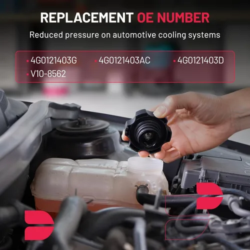Miniatura 6 de BDFHYK Depósito de expansión de refrigerante del motor compatible con Audi 2012-2018 A6 A6 Quattro, 2012-2018 A7 Quattro, 2014-2018 RS7, 2013-2018