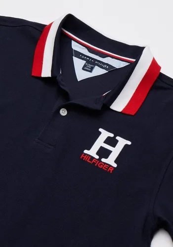 Miniatura 4 de Tommy Hilfiger Polo grande de manga corta mate para niño