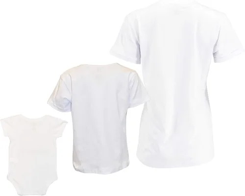 Miniatura 4 de Unique Baby Mommy and Me Camisas You are My Sunshine, Blanco