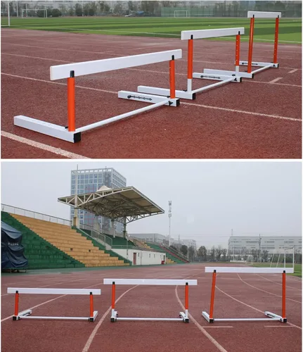 Miniatura 8 de YXXSDP Profesional de agilidad ajustable obstáculos, pista escolar y equipo de entrenamiento de velocidad de campo, equipo deportivo atlético