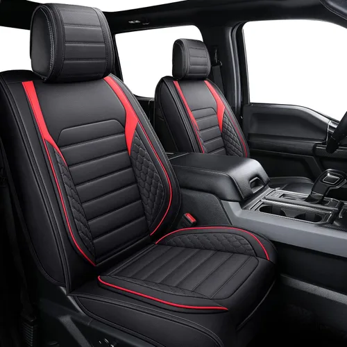 Miniatura 9 de YIERTAI Fundas de asiento F150 compatibles con Ford F-150 2009-2025 2026 2017-2025 2026 F250 F350 F450 Camión Crew Cab Supercab Super Duty Limited