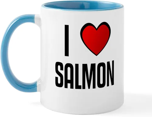 Miniatura 23 de CafePress Chinook King Salmon Mug 11 oz (325 ml) Ceramic Coffee Mug