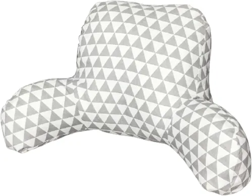 Miniatura 10 de Almohada de lectura con brazos Soporte de espalda para sentarse en la cama/sofá cuello, lumbar y cojín de apoyo de espalda baja coxis