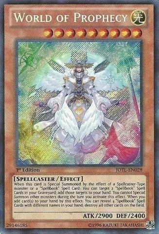 YU-GI-OH! - World of Prophecy (JOTL-EN028) - Juicio de la Luz - 1ª Edición - Secret Rare