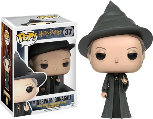 Miniatura 2 de Harry Potter - Professor Minerva McGonagall #37 Funko Pop! Figura de vinilo (paquete con funda protectora compatible con Pop Box), multicolor, 3.75