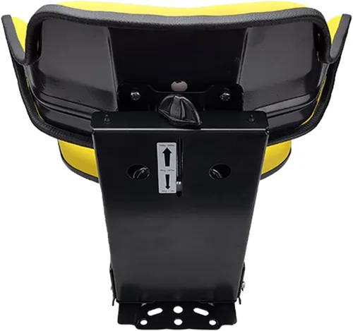 Miniatura 4 de Asiento universal amarillo de la suspensión del tractor se adapta a John Deere 2550, 2630, 2640, 2750