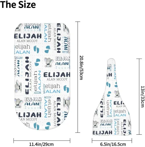 Miniatura 4 de Manta personalizada para bebé y niño con nombre, mantas de bebé personalizadas para niñas y niños con nombre, artículos personalizados para bebés