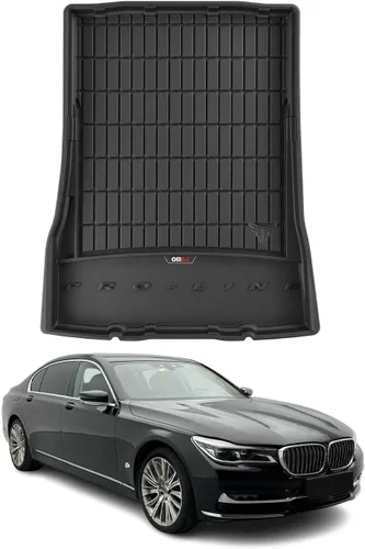 Miniatura 11 de OMAC Alfombrillas de carga premium para BMW Serie 7 E66 Sedan 2002-2008 TPE Negro