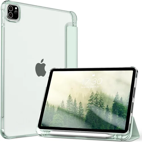 Miniatura 13 de Kenke - Funda para iPad Pro de 11 pulgadas 4ª/3ª/2ª/1ª generación 2022/2021/2020/2018 con soporte para carga de segundo lápiz con soporte