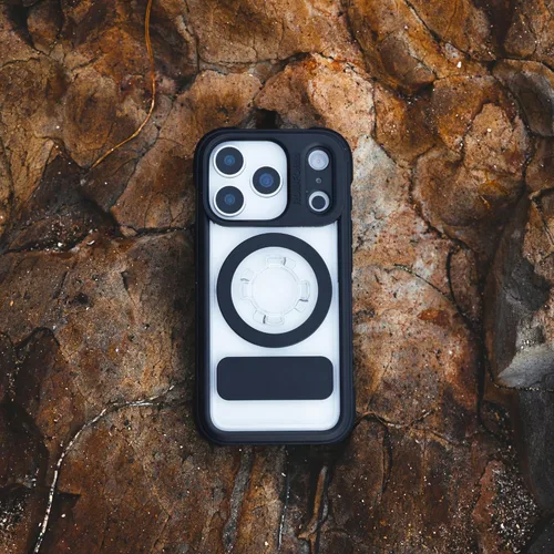 Miniatura 7 de Rokform Funda de cristal compatible con iPhone 17 Pro Max, cubierta magnética (transparente)