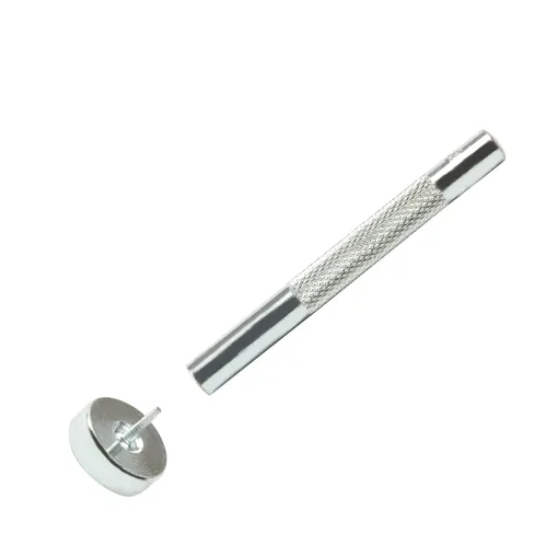Miniatura 6 de Herramienta de troqueles perforadores de ojal, fijador de ojales de 0.118 pulgadas (0.118 in) para cuero, ropa de manualidades, bolso, tela