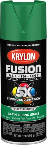 Miniatura 93 de Krylon Fusion - Pintura en aerosol adhesiva todo en uno para uso en interiores y exteriores, 12 onzas, aluminio Icy Grape