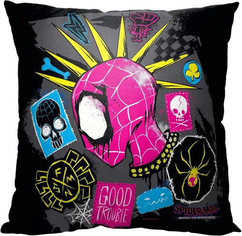 Northwest Almohada Spider-Man, 18 x 18 pulgadas, Good Trouble