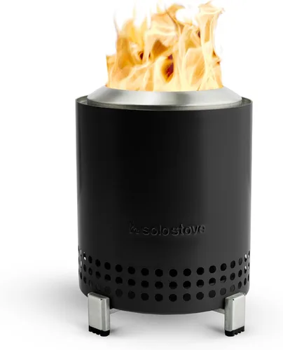Miniatura 15 de Solo Stove Mesa, Hoguera de Mesa de 5.1 Pulgadas con Soporte - Hoguera de Acero Inoxidable Sin Humo para Acampar, al Aire Libre y Patio - Hoguera