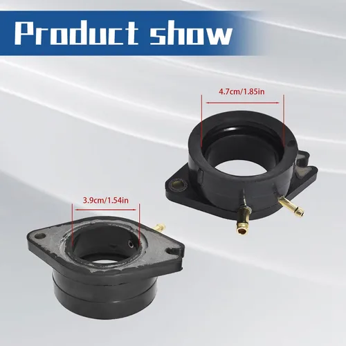 Miniatura 4 de WFLNHB Botas de admisión de carburador de repuesto para Yamaha Virago 700 XV700 1984-1987 Virago 750 XV750 1981-1997 Virago 920 XV920 1981-1983