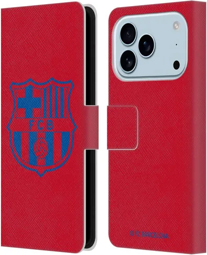 Miniatura 63 de Head Case Designs Funda de piel con licencia oficial del FC Barcelona Barca Crest Patterns, tipo cartera, compatible con Apple iPhone 11