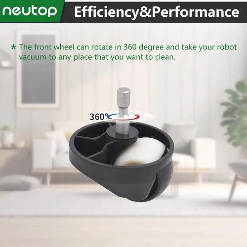 Miniatura 4 de Kit de Repuesto de Rueda de Bola Delantera Compatible con Modelos iRobot Roomba de las Series 500, 600, 700, 800, 900, e e i.
