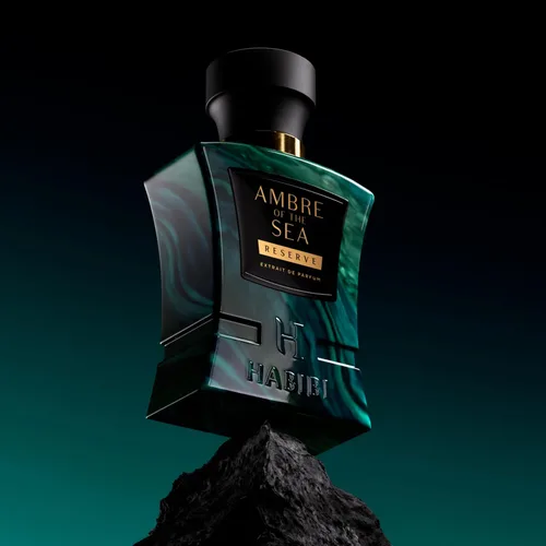 Miniatura 7 de H HABIBI Ambre Of The Sea Extrait De Parfum - Colonia para hombres y perfume para mujeres, 2.5 oz de larga duración fragancia unisex con bergamota