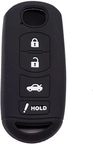 Miniatura 10 de Funda para llave de coche para Mazda 2/3/5/6 CX-3 CX-5 CX-7 CX-9 Miata MX5 2018-2020, funda de silicona para llave remota de 2/3/4 botones