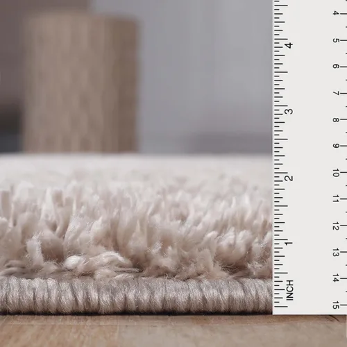 Miniatura 2 de Superior Alfombra grande para interiores con respaldo de algodón, ultra afelpada y suave, mullida para sala de estar, dormitorio, oficina, sala