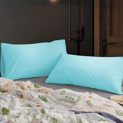 Miniatura 2 de Funda de almohada de lujo para niños pequeños de 12 x 16 pulgadas, 100% algodón egipcio de 800 hilos, funda de almohada suave y pequeña