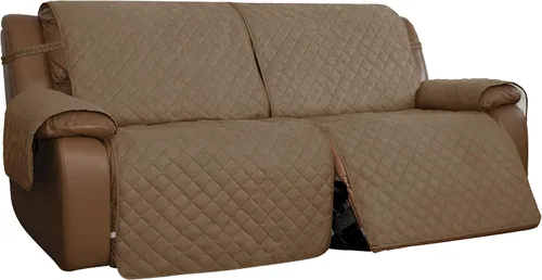 Miniatura 28 de Easy-Going Funda para Sillón Reclinable de Dos Plazas, Funda de Sofá Reversible para Sillón Reclinable Doble, Funda de Sofá Dividida para Cada