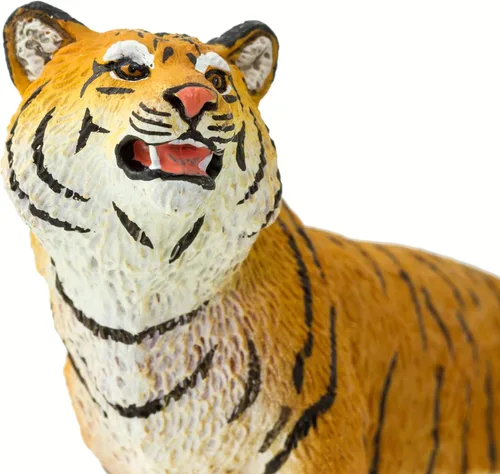 Miniatura 5 de Safari Ltd. Figura de Tigresa de Bengala – Figura realista de vida silvestre pintada a mano de 5 pulgadas – Juguete educativo para niños, niñas