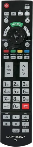 Nuevo N2QAYB000927 - Control remoto de repuesto para Panasonic 4K Ultra HD TV TC-58AX800U TC-65AX800U TC-65AX900U TC-85AX850U TC58AX800U TC65AX800U