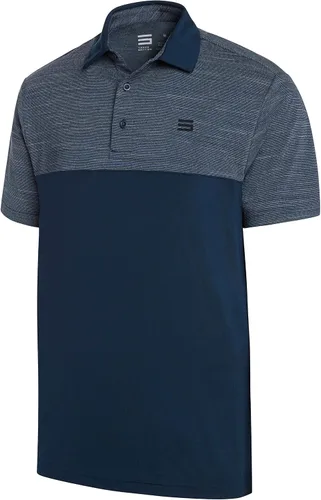 Three Sixty Six - Camiseta de golf tipo polo de secado rápido para hombres, de estilo casual, manga corta, que disipa la humedad